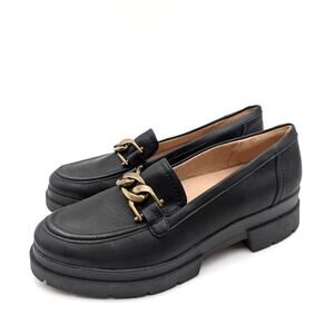 Soul Naturalizer Onyx Bit Platform Loafer Shoes Women's Black Size US10M EU41